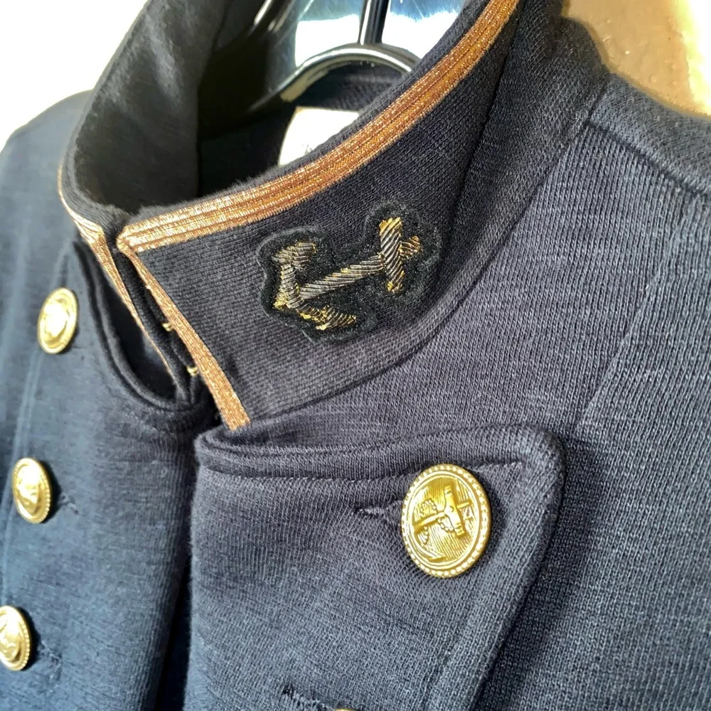 Denim & Supply Ralph Lauren Black Military Jacket - Picture 6 of 9